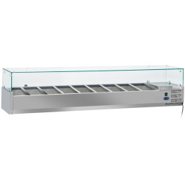 Refrigerated Servery Prep Top 2000mm 9xGN1/3  Depth 150mm - CEPT36