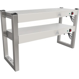 Commercial Quartz Lamp Heating Gantry Two Tiers 1800x300x625mm | CaterEq CEVST182H Commercial Quartz Lamp Heating Gantry Two Tiers 1800x300x625mm | CaterEq CEVST182H