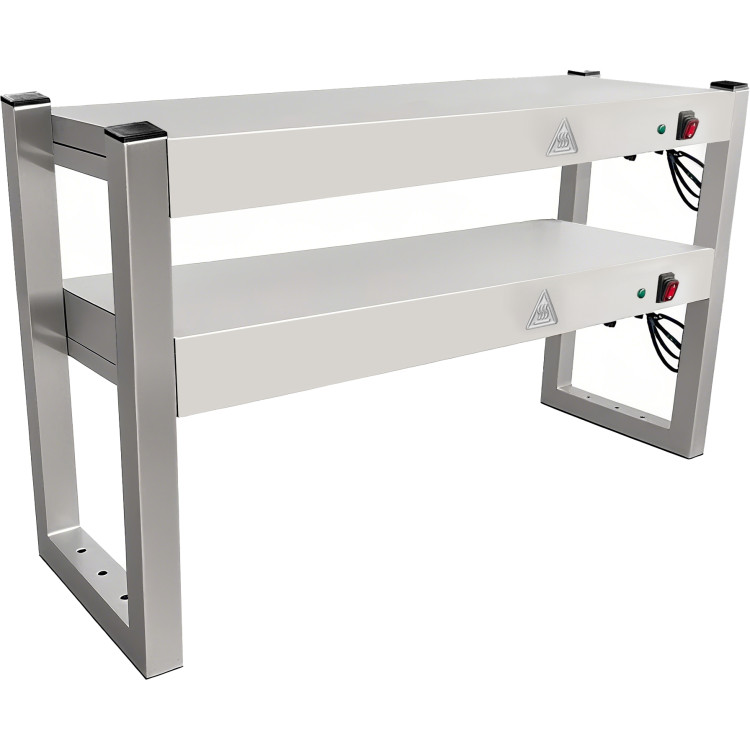 Commercial Quartz Lamp Heating Gantry Two Tiers 1800x300x625mm | CaterEq CEVST182H Commercial Quartz Lamp Heating Gantry Two Tiers 1800x300x625mm | CaterEq CEVST182H