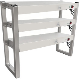 Commercial Quartz Lamp Heating Gantry Three Tiers 1800x300x975mm | CaterEq CEVST183H Commercial Quartz Lamp Heating Gantry Three Tiers 1800x300x975mm | CaterEq CEVST183H