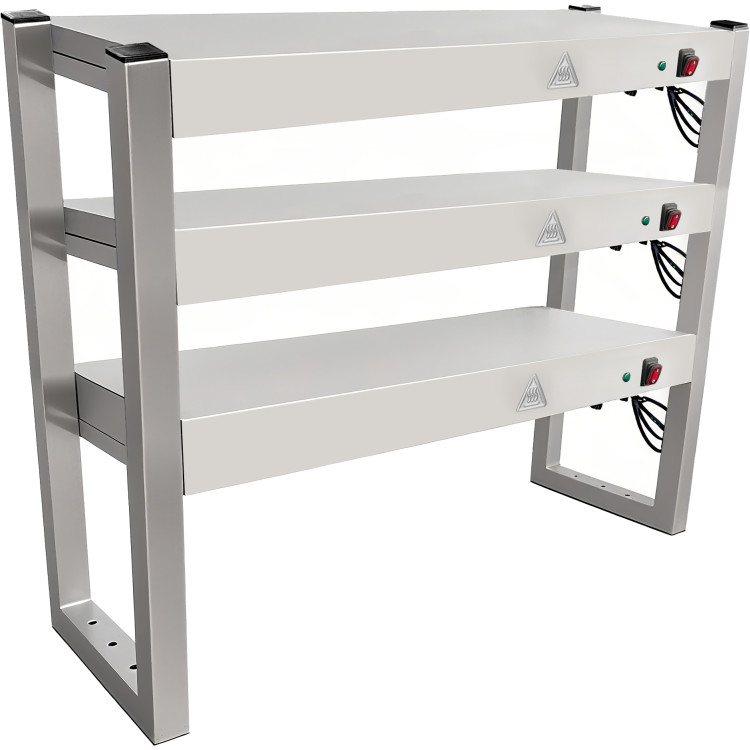 Commercial Quartz Lamp Heating Gantry Three Tiers 1800x300x975mm | CaterEq CEVST183H Commercial Quartz Lamp Heating Gantry Three Tiers 1800x300x975mm | CaterEq CEVST183H