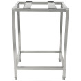 Stainless Steel Oven Stand Frame with Movable Holding Rail 595x535x850mm | CaterEq CEWAN106