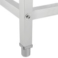 Stainless Steel Oven Stand Frame with Movable Holding Rail 595x535x850mm | CaterEq CEWAN106
