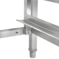 Stainless Steel Oven Stand with 5 Tier GN2/3 & GN1/2 Rails 595x535x850mm | CaterEq CEWAN108 Stainless Steel Oven Stand with 5 Tier GN2/3 & GN1/2 Rails 595x535x850mm | CaterEq CEWAN108