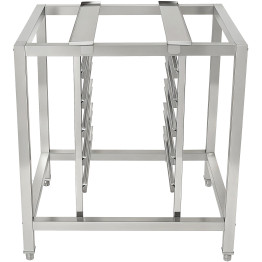 Stainless Steel Oven Stand with GN1/1 Rails 770x650x850mm | CaterEq CEWAN110