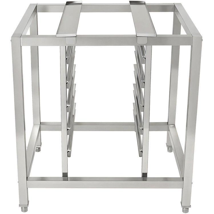 Stainless Steel Oven Stand with GN1/1 Rails 770x650x850mm | CaterEq CEWAN110