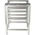 Stainless Steel Oven Stand with GN1/1 Rails 770x650x850mm | CaterEq CEWAN110