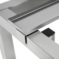 Stainless Steel Oven Stand with GN1/1 Rails 770x650x850mm | CaterEq CEWAN110