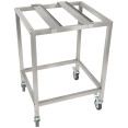 Stainless Steel Oven Stand Frame with Movable Holding Rail 595x535x850mm | CaterEq CEWAN114
