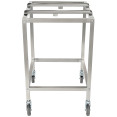 Stainless Steel Oven Stand Frame with Movable Holding Rail 595x535x850mm | CaterEq CEWAN114