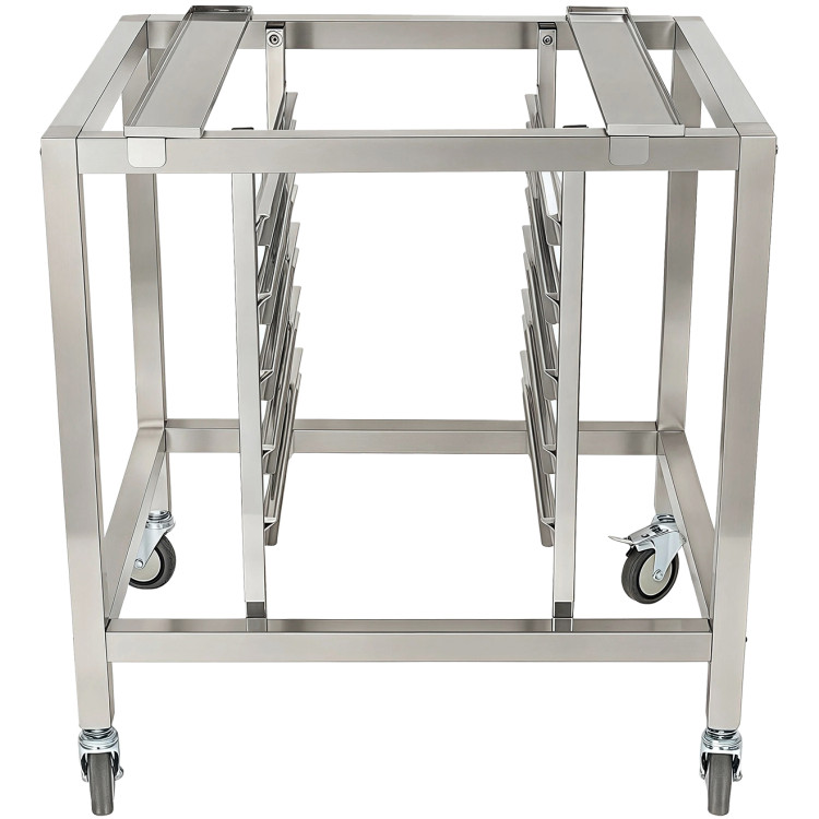 Stainless Steel Oven Stand with GN1/1 Rails 770x650x850mm | CaterEq CEWAN118