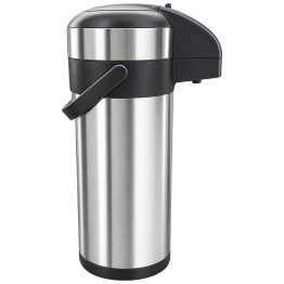 Commercial Air Pot Vacuum Flask 5L Stainless Steel Insulated Coffee & Tea Dispenser with Pump & 360° Rotating Base | CaterEq CEWBN50 Commercial Air Pot Vacuum Flask 5L Stainless Steel Insulated Coffee & Tea Dispenser with Pump & 360° Rotating Base | CaterEq CEWBN50