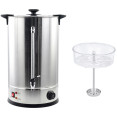 Commercial Double wall Coffee Urn with Boil-dry protection 25 litres 1.6kW - CEVICWBQ25