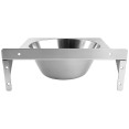 Commercial Wall Mounted Hand Wash Basin 360 × 360mm SS304 Stainless Steel 1.0mm | CaterEq CEWBR30A