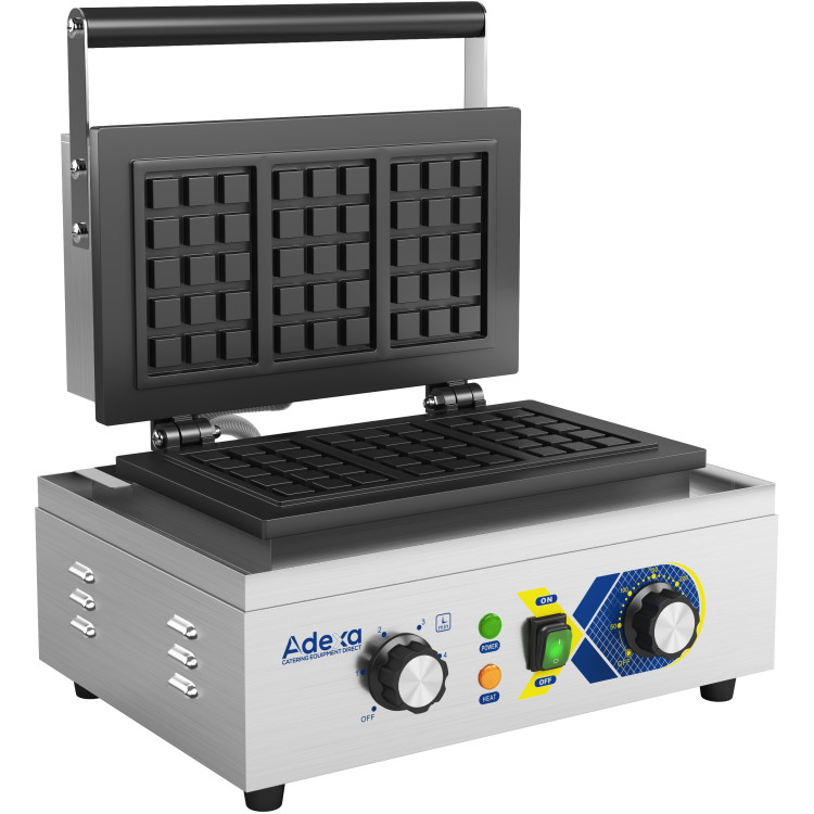 Commercial Waffle Maker 1.5kW Countertop - CEVENWF115