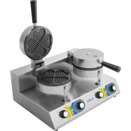 Commercial Waffle maker Double Round - CEWF2207D