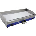 Commercial Electric Griddle Mirror Plate 2 zone 6kW Table top - CEWG1000SD