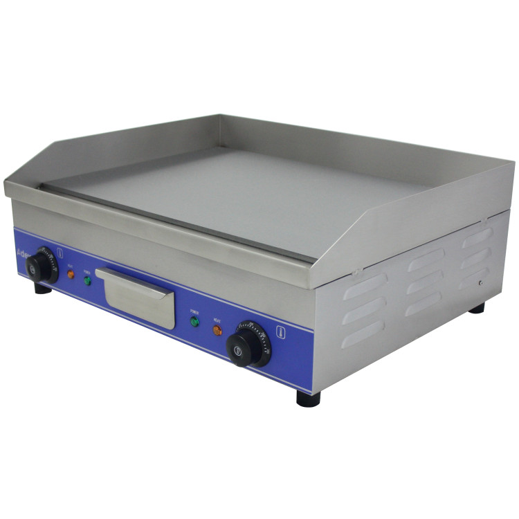 Commercial Electric Griddle Stainless Steel Double Control Flat Plate 5kW 600×490×230 mm| CaterEq CEWG600S Commercial Electric Griddle Stainless Steel Double Control Flat Plate 5kW 600×490×230 mm| CaterEq CEWG600S