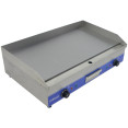 B GRADE Commercial Electric Griddle Stainless Steel Double Control Flat Plate 5kW 750×490×230 mm| CaterEq WG750S B GRADE 
