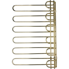 Wine Glass Rack Gold Ceiling mounted Length 450mm 20 wine glasses - CEWGR5G