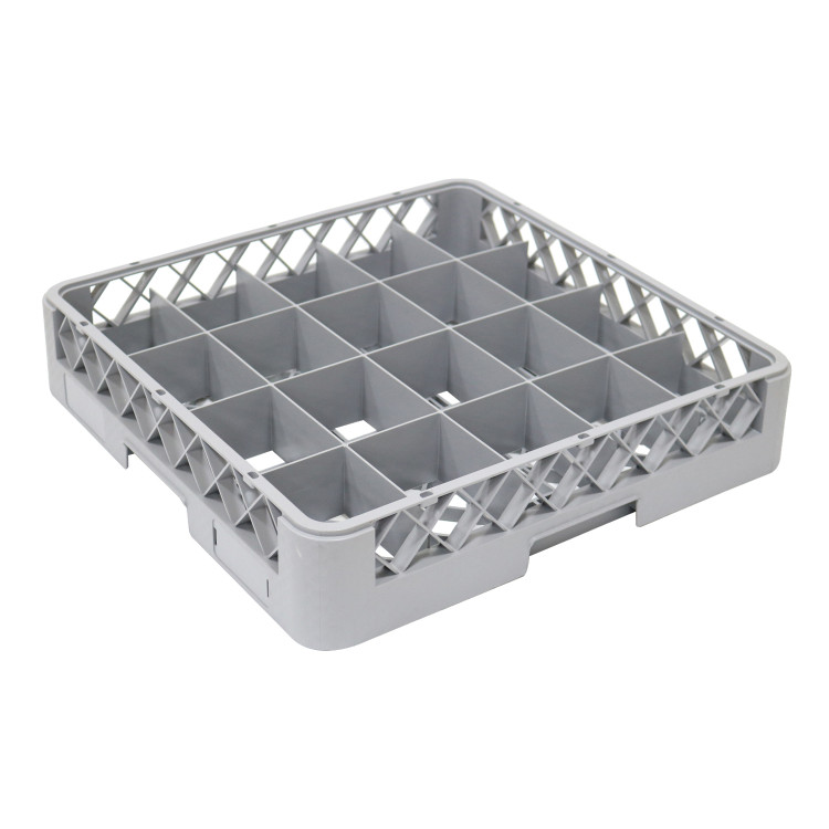 Commercial Cups/Glass rack 20 compartments 500x500x100mm Grey| CaterEq CEWH060C20 Commercial Cups/Glass rack 20 compartments 500x500x100mm Grey| CaterEq CEWH060C20