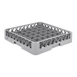Commercial Cups/Glass rack 49 compartments 500x500x100mm Grey| CaterEq CEWH060F49