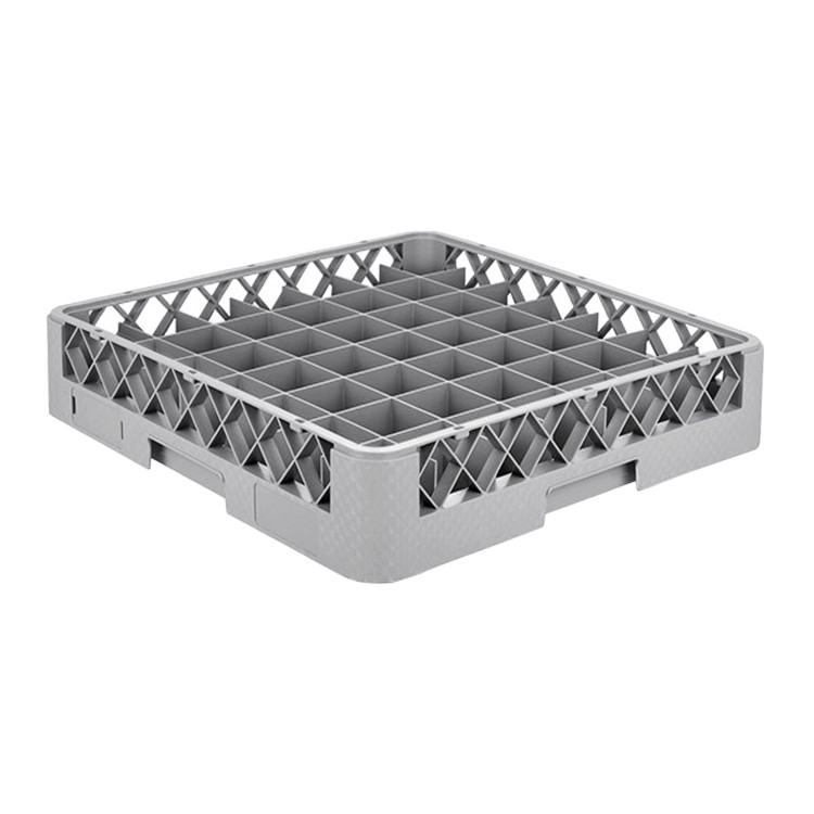 Commercial Cups/Glass rack 49 compartments 500x500x100mm Grey| CaterEq CEWH060F49