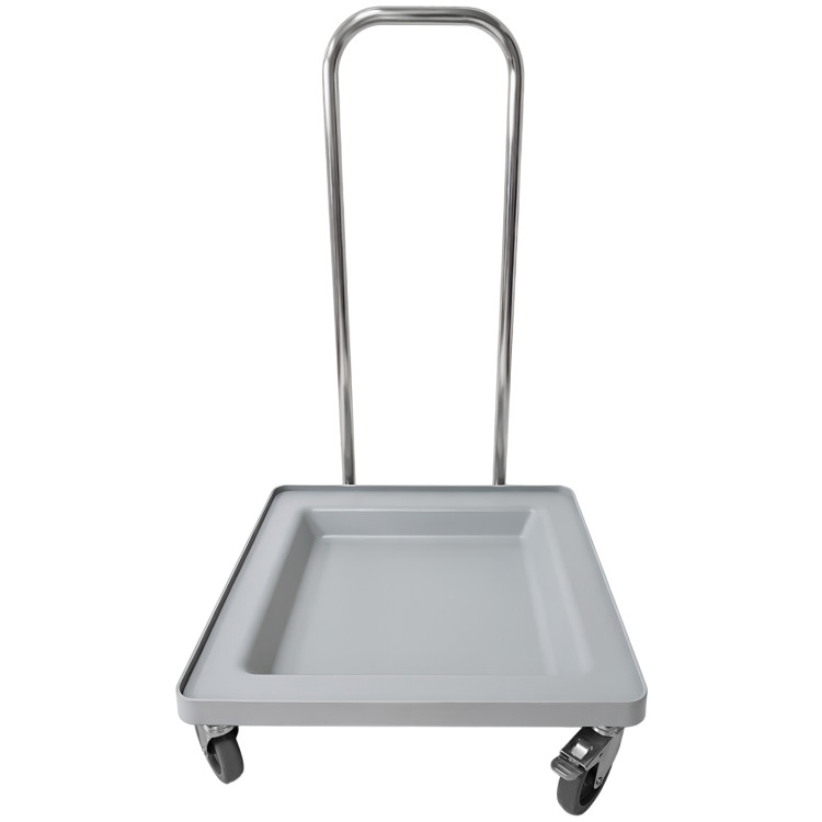 Dishwasher Rack Dolly with Handle 540 x 540 x 785mm | CaterEq CEWH070H