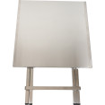 Folding Stainless steel Bistro table 600x600x700mm - CEWHBT6060