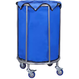 Stainless Steel Linen Trolley Φ550x850mm - CEWHDC5585