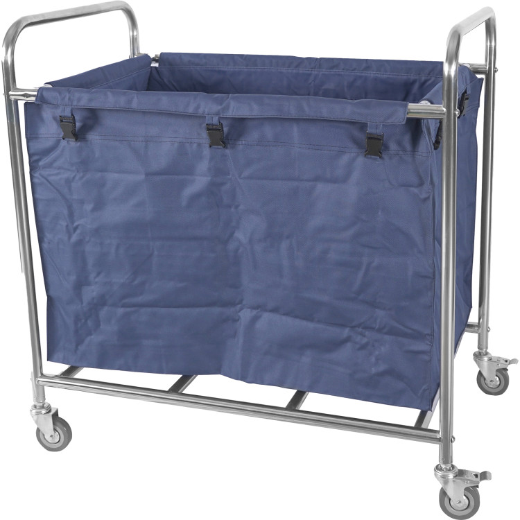 Stainless Steel Linen Trolley 880x540x890mm - CEWHDC8854