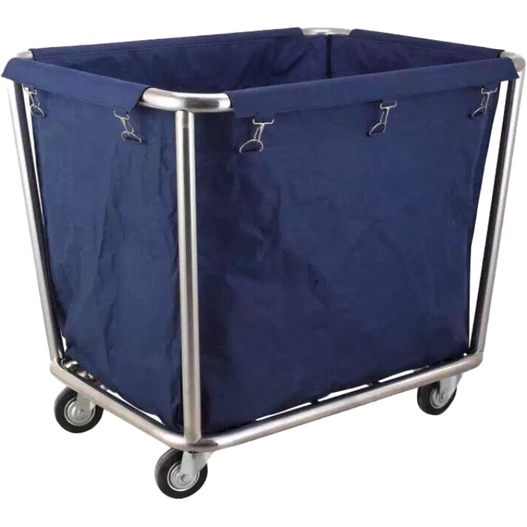 Stainless Steel Linen Trolley 900x650x850mm - CEWHDC9065