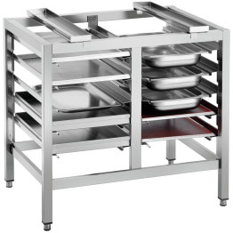 Commercial Oven Stand with 5 Tier Double Row GN Tray Rack 950x700x745mm - CEWHDR5T Commercial Oven Stand with 5 Tier Double Row GN Tray Rack 950x700x745mm - CEWHDR5T