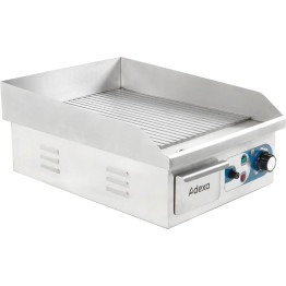 Commercial Griddle Ribbed Small 1 zone 2kW Electric - CEWHEG810AR