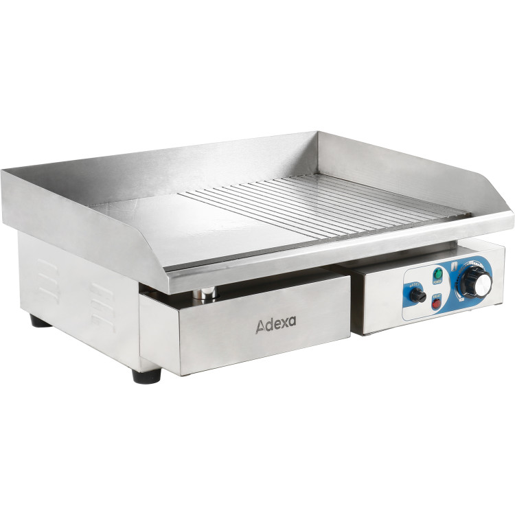 Commercial Griddle Smooth/Ribbed Medium 1 zone 3kW Electric - CEWHEG818AFR