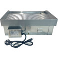 Commercial Griddle Ribbed Medium 1 zone 3kW Electric - CEWHEG818AR