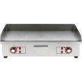 Commercial Griddle Smooth 728x393mm 2 zones 4.4kW Electric - CEWHEG820AF