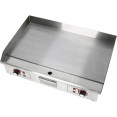 Commercial Griddle Smooth 728x393mm 2 zones 4.4kW Electric - CEWHEG820AF