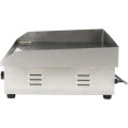 Commercial Griddle Smooth 728x393mm 2 zones 4.4kW Electric - CEWHEG820AF