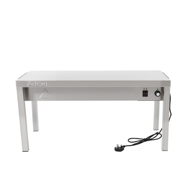Commercial Single Tier Heated Gantry with Heat Bridge 1200×335×350mm | CaterEq CEWHESP1203435 Commercial Single Tier Heated Gantry with Heat Bridge 1200×335×350mm | CaterEq CEWHESP1203435