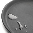 Non-skid Serving tray Super plastic Round 14" Black - CEWHF1400