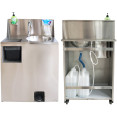 Foot Operated Mobile Wash Basin with Backsplash Paper Towel Dispenser & Castors Stainless Steel - CEWHF277