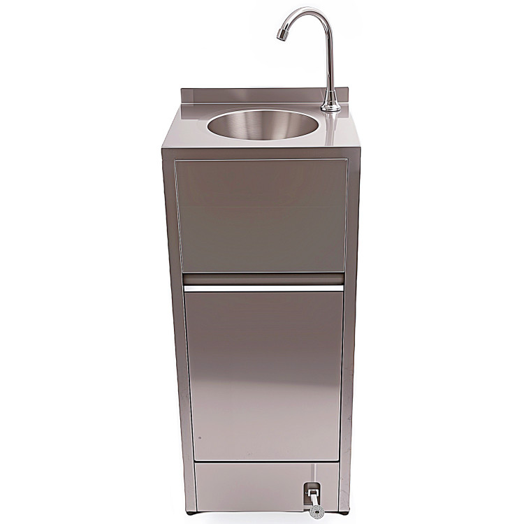 Foot Operated Stainless Steel Hand Wash Station 400×330×970 mm | CaterEq CEWHF279 Foot Operated Stainless Steel Hand Wash Station 400×330×970 mm | CaterEq CEWHF279