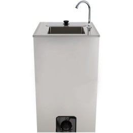 Foot Operated 20L Electric Mobile Wash Hand Basin 555×505×860 mm | CaterEq CEWHFEA5550 Foot Operated 20L Electric Mobile Wash Hand Basin 555×505×860 mm | CaterEq CEWHFEA5550