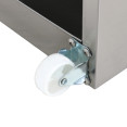 Foot Operated 20L Electric Mobile Wash Hand Basin 555×505×860 mm | CaterEq CEWHFEA5550