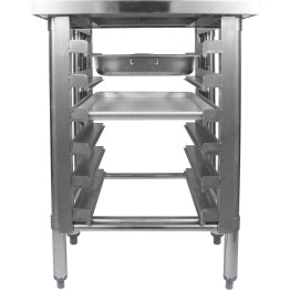 Commercial Equipment Stand with 6 Tier Tray Rack GN1/1 Marine Edges 1000x600x900mm - CEWHMTR60100