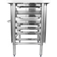 Commercial Equipment Stand with 6 Tier Tray Rack GN1/1 Marine Edges 800x700x900mm - CEWHMTR7080