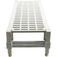 Commercial Dunnage Rack 1220x530x225mm 180kg loading Iron & Polypropylene - CEWHPDSPA48181053
