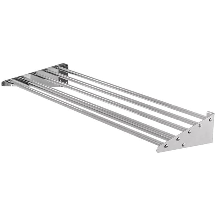 Tubular Wall shelf Stainless steel 1500x320x140mm - CEWHRT150