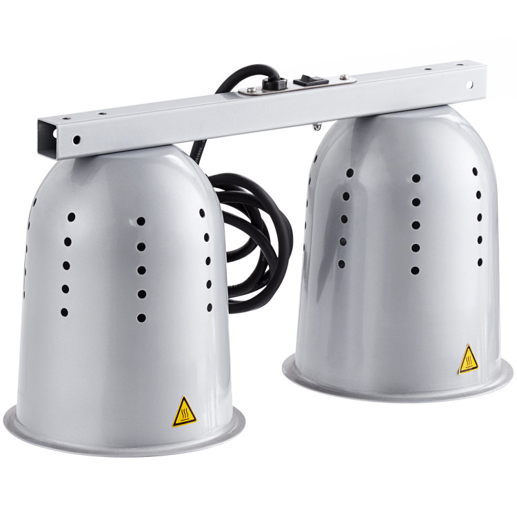 Commercial Suspension Food Warmer 2 heating lamps - CEWLB550